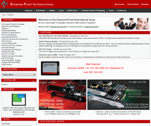 dpieshop.com: Diamond Point Online
Diamond Point International specialise in supplying embedded computing equipment including embedded, industrial, VME, PCMCIA, GPS, GSM, DIMM-PC, compactPCI & PC104 equipment to the UK market.