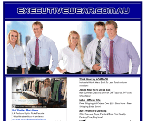 executivewear.com.au: Executive Wear  Corporate Uniforms, Corporate Clothing, Business wear and Apparel for the office, Sydney, Australia
Executive wear for Corporate Apparel and what to wear to work in the office