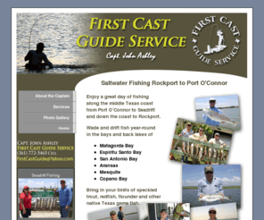 firstcastguideservice.com: Saltwater Fishing Port O'Connor | Fish Rockport to Matagorda Bay
Texas Bay Fishing at its finest!