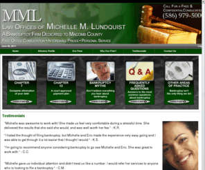 freefromyourbills.com: freefromyourbills
Michelle M. Lundquist PLC, Macomb County Bankruptcy Attorney