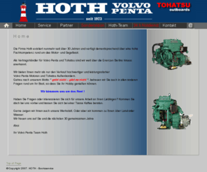 hoth-bootsservice.com: HOTH - Bootsservice
Hoth - Volvo Penta liefert bzw. repariert Motoren für Kunden in der ganzen Welt.