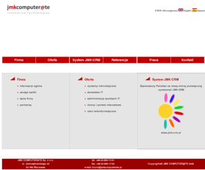 jmkcomputerate.pl: Strona firmowa JMK Computer@te
Strona firmowa JMK Computer@te