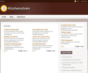 kuechenuhren.org: Home » Küchenuhren
