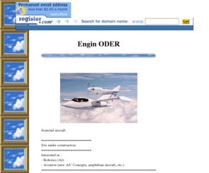 oder.org: Engin ODER
Enter a brief description of your site here