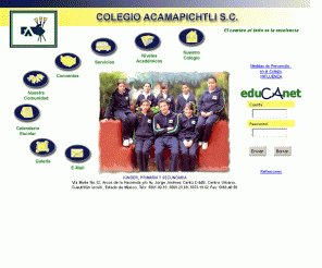 acamapichtli.edu.mx: Colegio Acamapichtli S.C.
