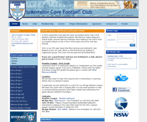 lokomotivcove.com: Lokomotiv Cove Football Club
Lokomotiv Cove FC plays in the Eastern Suburbs Football Association We are a group of football fans who follow Sydney FC We came together through The Cove supporters group thus the idea for Lokomotiv Cove FC was born