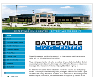 batesvilleciviccenter-ms.com: Batesville Civic Center
