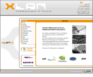 lcc-seereisen.com: X-Lan - Startseite
Projektrealisierung, Projekte, Coaching, Training, Programmierung, Softwareentwicklung, Network Service