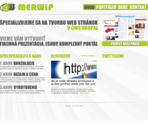 merwip.sk: Merwip - Tvorba web stránok
