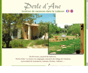 perledane.com: Perle d'ane - Location de vacances Luberon Provence, vaucluse, france, sud, cucuron
Location de vacances. En Provence, au pied du Luberon, 