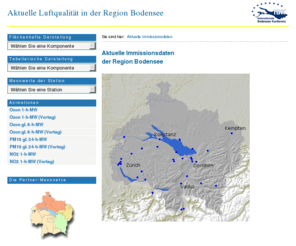 bodenseekonferenz-luft.org: IBK: Aktuelle Immissionsdaten
