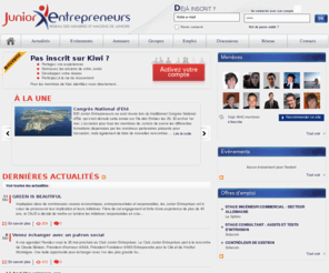 juniors-entrepreneurs.net: Les Junior-Entreprises
Les Junior-Entreprises - Confédération Nationale des Junior-Entreprises - Révélateurs d'esprit d'entreprise