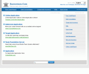 suzeormon.com: 
