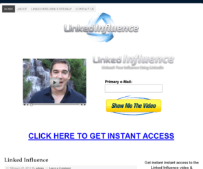 linkedininfluence.net: Linked InFluence
Linked InFluence is the new system on how to grow a targeted & responsive list using Linkedin from Lewis Howe & Sean Malarkey