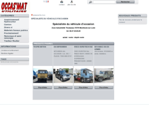 occasmat.com: occasmat
Boutique propulsée par PrestaShop