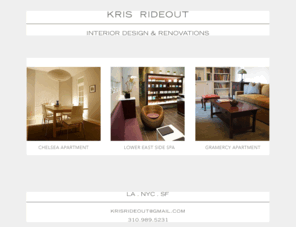 krisrideoutdesign.com: Kris Rideout Design
