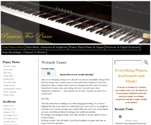 passionforpiano.com: Passion For Piano
For Piano Lovers! Everything PIano - sheet music, songbooks, lamps,  parts, accessories, CDs and much more.