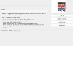 acirp.org: Home
Home Page