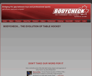Bodycheck Table Hockey