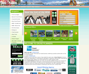 cruisetoheaven.com: Cruise Planners - Cruise Planners Home Office
Cruise Planners Home Office - Whether you are a first time cruiser or have sailed the seven seas, Cruise Planners strives to exceed your expectations! Cruise Planners specializes in helping you decide what cruise best fits your personal needs. Ready to Go? Start planning your dream vacation today!