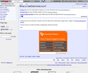 getdeformed.com: What is GetDeformed.com? - GetDeformed.com
