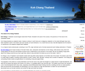 go-kohchang.com: Koh Chang Thailand
Koh Chang Thailand. How to get to Koh Chang plus reviews of beaches, hotels, restuarants and bars on the island.