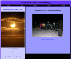 hammerfestastronomi.org: Hammerfest Astronomiforening
