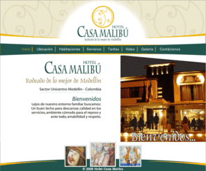 hotelcasamalibu.com: Hotel Casa Malibu: rodeado de lo mejor de Medellin
Hotel Casa Malibu rodeado de lo mejor de MedellÃ­n