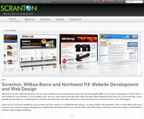 scrantonwebdevelopment.com: Scranton, Wilkes-Barre and Northeast PA Website Development and Web Design
Scranton Web Development is a full service website development company serving Scranton, Wilkes-barre, Allentown, Poconos and all of Northeast PA.  Contact us to build your website, database, SQL, design, search engine marketing and more.