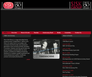 sisk150.com: Sisk 150
Sicon-Sisk Group is a large diversified family owned business clebrating 150 years since the founding of John Sisk's building business in Cork in 1759.