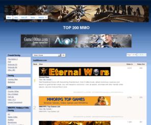 top200mmo.com: Top 200 MMO
Top 200 MMO and MMORPG game sites