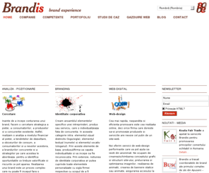brandis.ro: Brandis - analiza si pozitionare, branding, web-digital, implementare.
Brandis - analiza si pozitionare, branding, web-digital, implementare.