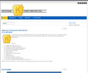 keystonefleetservice.com: Keystone Fleet Service - Complete shop and mobile repair plus heavy duty towing.
fleet service central pa, truck service, diesel service, trailer, refrigeration repair, mechanicsburg pa pennsylvania, 24 hour towing, sales and service
