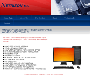 netrizon.com: Welcome to the Frontpage
Joomla! - the dynamic portal engine and content management system