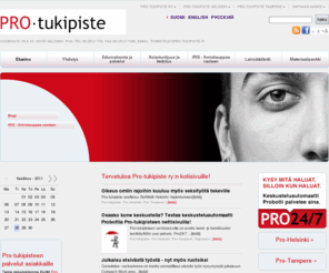 pro-tukipiste.fi: Pro-tukipiste ry: Etusivu
