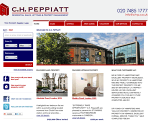 ch-p.co.uk: CH Peppiatt Estate Agents in Camden Town and Hampstead
CH Peppiatt