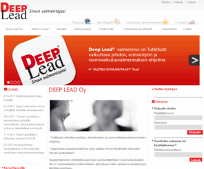 deeplead.com: Yleiskuvaus - Deep Lead Oy
