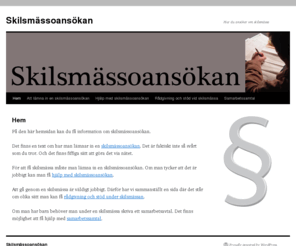 xn--skilsmssoanskan-5kb62a.net: Skilsmässoansökan
Allt om skilsmässoansökan