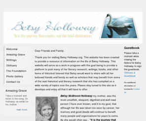 betsyholloway.org: Betsy Holloway.org
Betsy Holloway.org /> 
<meta name=