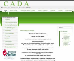 nc-cada.org: Choanoke Area Development Association (NC-CADA) - Home
Joomla - the dynamic portal engine and content management system