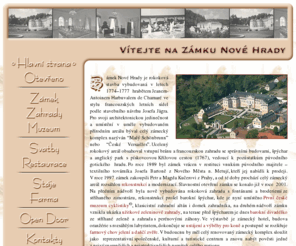nove-hrady.cz: Vítejte na zámku Nové Hrady v Pardubickém kraji
Webové stránky renovovaného rokokového zámku Nové Hrady