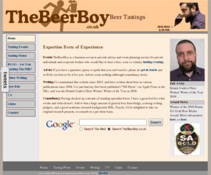 thebeerboy.co.uk: The Beer Boy - Beer, Wine and Whisky Tasting Events - Writing & Opinions
TheBeerBoy: Beer - Wine - Whisky : Knowledge - Advice - Events. Tasting notes and hosted tasting events, based in Leeds, West Yorkshire