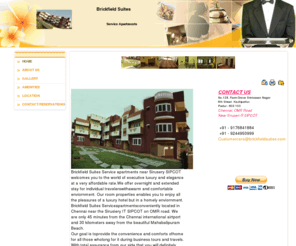 brickfieldsuites.com: Service Apartments
Best hotels in Chennai, Affordable rates, Comfortable Stay,