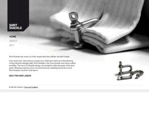 shirtshackle.com: Shirt Shackle | Home
The ultimate nautical cufflink developed from the simple idea that cufflinks shouldn’t break. Built for hard labour.