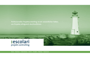 escolari.net: escolari - Die Experten für Ihr Projektcontrolling
escolari ist ein spezialisierter Dienstleister für sämtliche Projektcontrolling-Aufgaben. Wir stellen in den Projekten unserer Kunden die professionelle Anwendung bewährter Projektcontrolling Maßnahmen sicher.