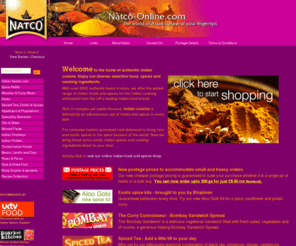 natco-online.com: Indian Food,Spices,Lentils,Flours,Pickles,Teas,Recipies&Many more
