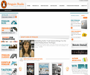 penguinbooks.co.za: Welcome to Penguin Books Online South Africa’s official website - Penguin Book Publishing South Africa (Pty) Ltd
The official online Penguin Books publishing South Africa website, publishers of literary, fiction, reference, autobiography, academic, children's and classic books. Read more with Penguin SA