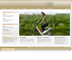 rieseundmueller.de: riese und müller - Hersteller vollgefederter Fahrräder, Pedelecs, Falträder, E-Bikes
riese und müller ist Hersteller vollgefederter Fahrräder