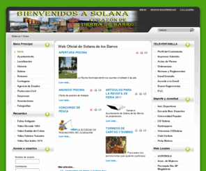 solanadelosbarros.com: Web Oficial de Solana de los Barros
Solana de los Barros