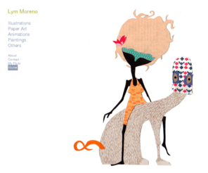 conmostaza.com: conmostaza
Website of the Venezuelan artist & illustrator Lym Moreno 